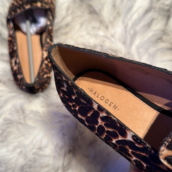 NEW! Halogen Lucy Leopard Loafers - Picture 7 of 14
